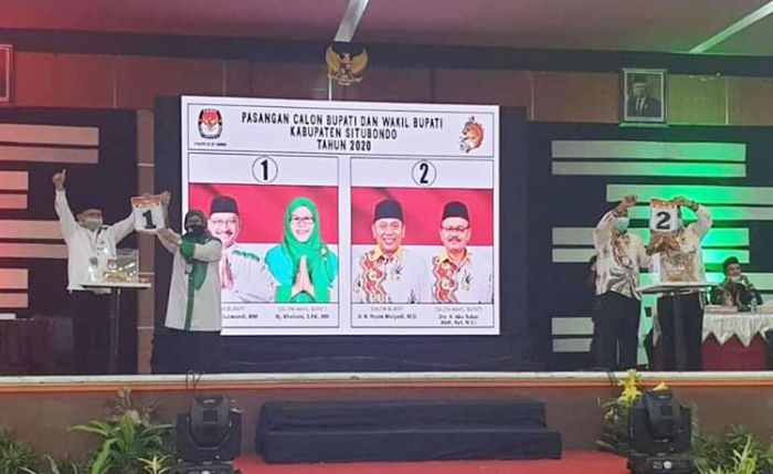 Pilkada Situbondo: Petahana Dapat Nomor Urut 2, Penantangnya Nomor Urut 1