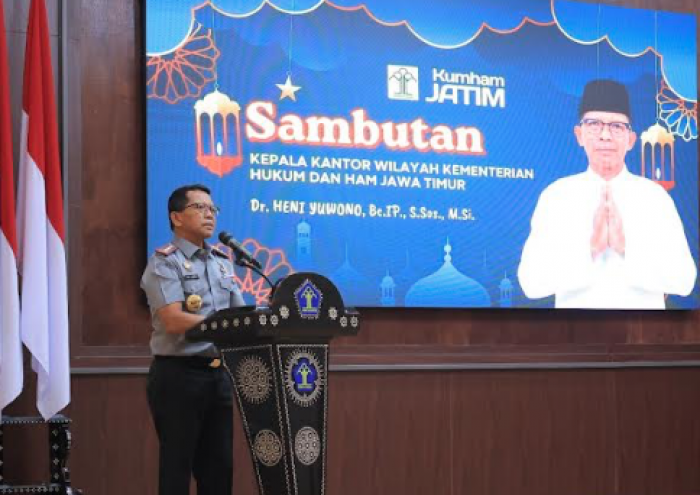 Usai Libur Lebaran, Kakanwil Kemenkumham Jatim Tegaskan Jajarannya 