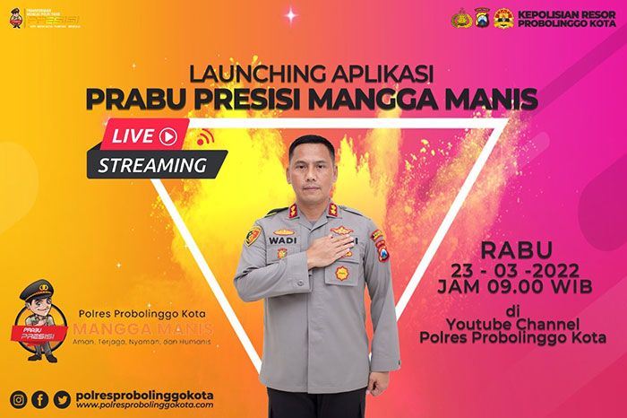 Tingkatkan Pelayanan Masyarakat, Polres Probolinggo Kota Launching Prabu Presisi Mangga Manis
