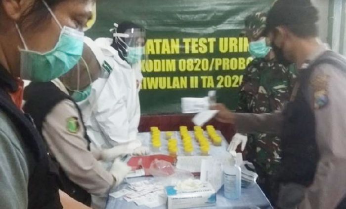 ​Cegah Narkoba, Kodim Probolinggo Gelar Test Urine