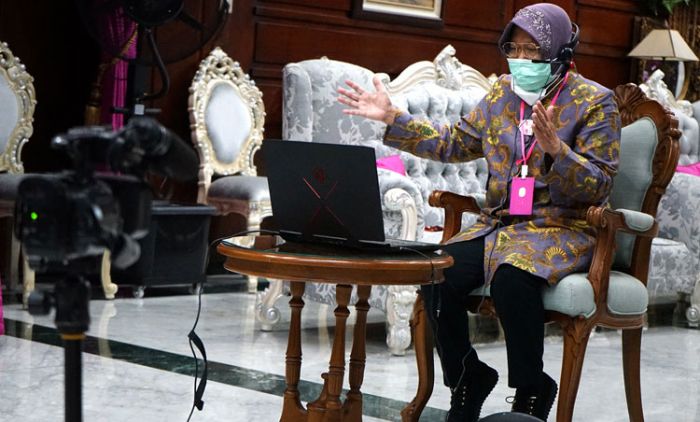 Wali Kota Risma Dorong Pembentukan Mal Tangguh di Surabaya Wali Kota Risma Dorong Pembentukan Mal Tangguh di Surabaya