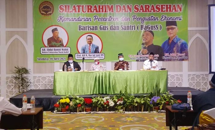 Perkuat Ekonomi Pesantren, Pengurus BagusS Jatim Gelar Sarasehan dan Silaturahim