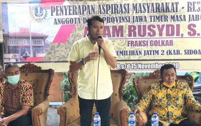 Serap Aspirasi Warga Sidoarjo, Adam Rusydi Reses di Enam Lokasi