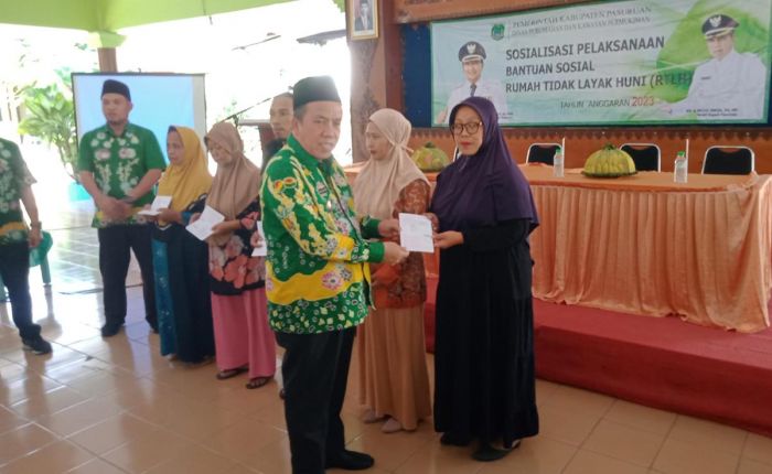 Wabup Pasuruan: Program RTLH untuk Sejahtarakan Masyarakat Wabup Pasuruan: Program RTLH untuk Sejahtarakan Masyarakat