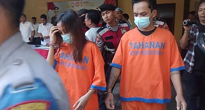 Sepasang Kekasih yang Culik Balita asal Sedati Ditangkap Polresta Sidoarjo di Sleman