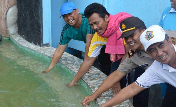 Wabup Gresik Resmikan Pemandian Air Panas Bawean