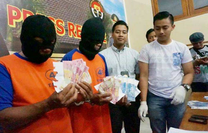 Warga Jepara Sebarkan Uang Palsu Senilai Rp 108 Juta di Jombang Warga Jepara Sebarkan Uang Palsu Senilai Rp 108 Juta di Jombang