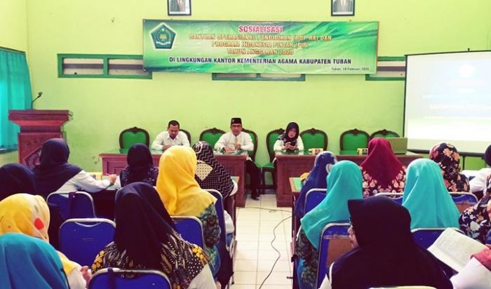 Bantuan Operasional untuk RA di Tuban Meningkat 100 Persen Bantuan Operasional untuk RA di Tuban Meningkat 100 Persen