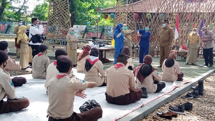 ​Tenaga Non Medis Terbatas, Pemkot Madiun Libatkan Pramuka Tangani Covid-19