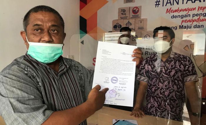 Datangi Kantor BPN Jember, Aliansi Masyarakat Ambulu Tolak Penerbitan SHM GNI Ambulu