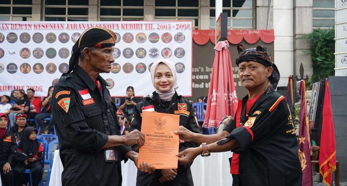 Wali Kota Kediri Kukuhkan Pengurus Dewan Kesenian Jaranan 2025-2028