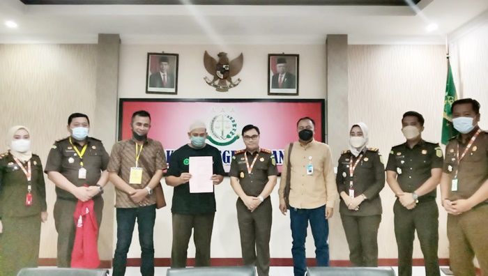 Kejari Nganjuk Lakukan Restorative Justice Kasus Penganiayaan Rekan Kerja, ini Pertimbangannya