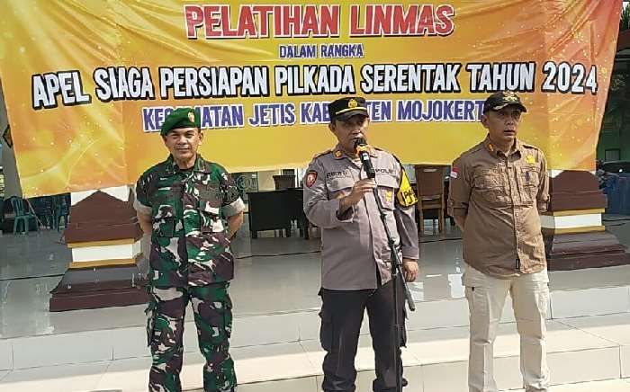 Sambut Pilkada Serentak, Polsek Jetis Geber Pelatihan Linmas Sambut Pilkada Serentak, Polsek Jetis Geber Pelatihan Linmas