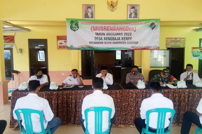Gelar Musrenbang, Pemdes Aengbaja Kenek Sumenep Serap Usulan Tiap Dusun