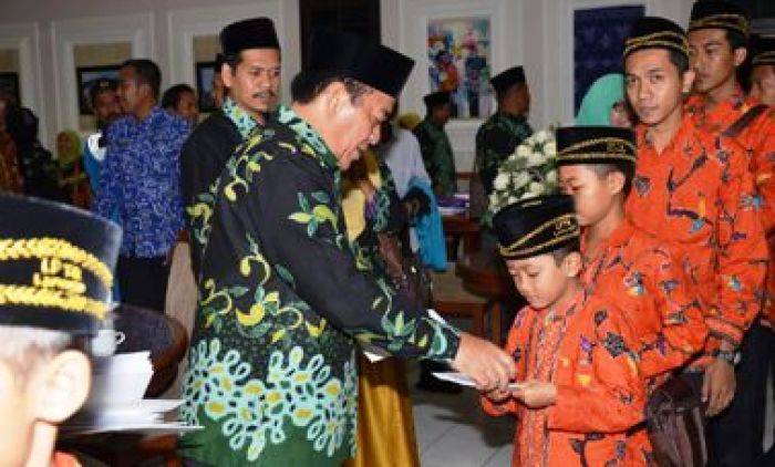 Lamongan Berangkatkan 36 Kafilah di MTQ XXVI Banyuwangi, Bupati Janjikan Bonus Naik Haji