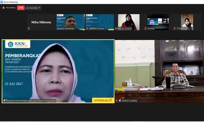 Ratusan Mahasiswa Unirow Tuban Jalani KKN di Tengah Pandemi Covid-19 Ratusan Mahasiswa Unirow Tuban Jalani KKN di Tengah Pandemi Covid-19