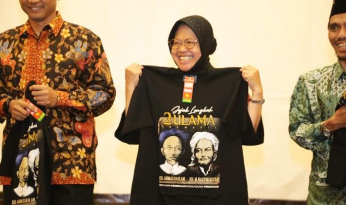 Ini Pesan Wali Kota Risma saat Nobar Film Jejak Langkah 2 Ulama Ini Pesan Wali Kota Risma saat Nobar Film Jejak Langkah 2 Ulama