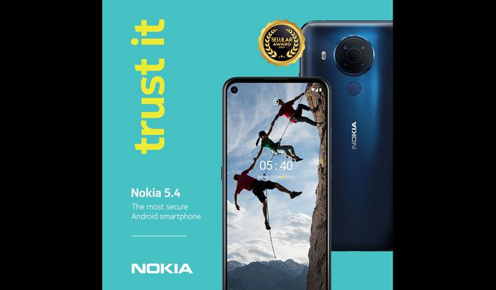 Nokia 5.4 Menangkan Selular Award ke-18 Sebagai Most Secure Android Smartphone Nokia 5.4 Menangkan Selular Award ke-18 Sebagai Most Secure Android Smartphone
