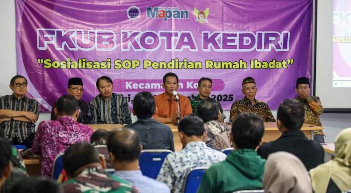 FKUB dan Pemkot Kediri Sosialisasikan SOP Rumah Ibadah, Tegaskan Pentingnya Toleransi