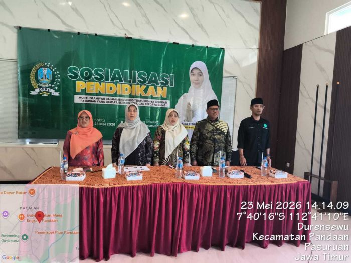Sosialisasi Pendidikan Moral Islamiyah, Anggota DPRD Jatim Aida: Pondasi Generasi Muda Berdaya Saing