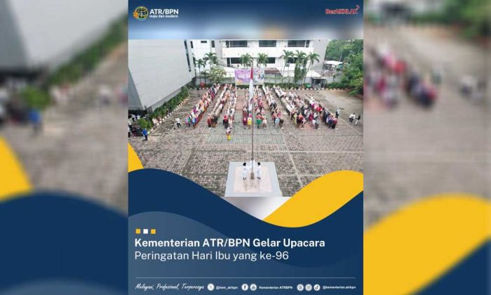 Kementerian ATR/BPN Kenang Perjuangan Perempuan Indonesia di Peringatan Hari Ibu Kementerian ATR/BPN Kenang Perjuangan Perempuan Indonesia di Peringatan Hari Ibu