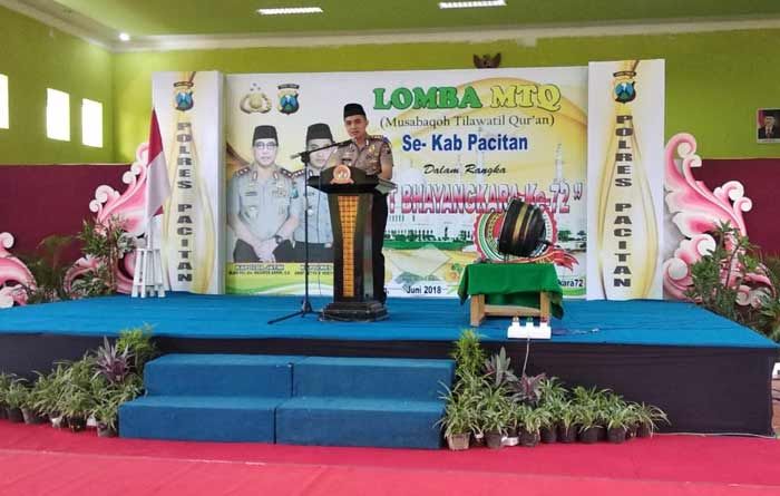 Jaring Qori dan Qoriah Berbakat, Kapolres Pacitan Gelar MTQ Jaring Qori dan Qoriah Berbakat, Kapolres Pacitan Gelar MTQ