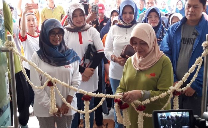 Bupati Kediri Launching SIK, Taman Papar, dan Pembukaan Pameran UMKM