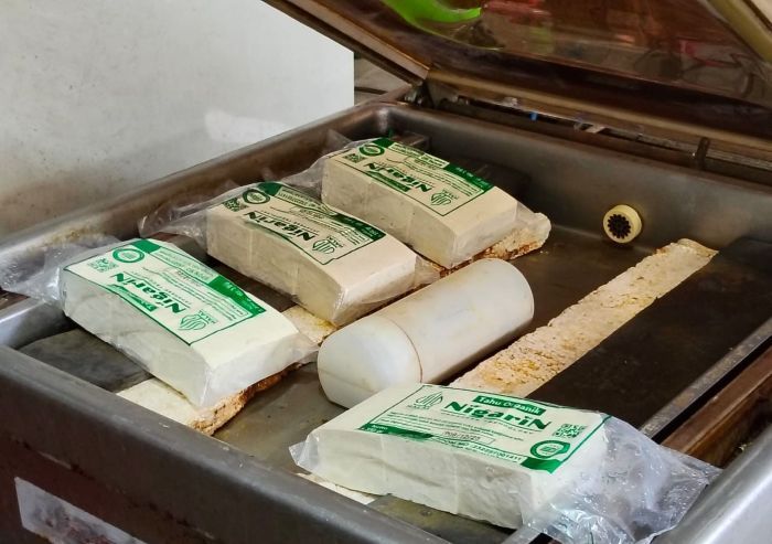 Lapas Porong Produksi Tahu Nigarin, Tahu Organik Berteknologi Jepang Karya Warga Binaan