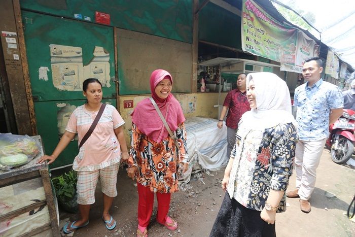 Siap Revitalisasi Pasar Tradisional, Wali Kota Ita Tinjau Tiga Lokasi