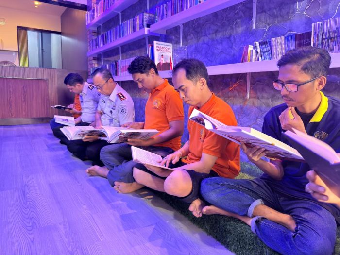 Program Literasi, Rutan Surabaya Wajibkan Warga Binaan Baca Buku dan Tulis Esai