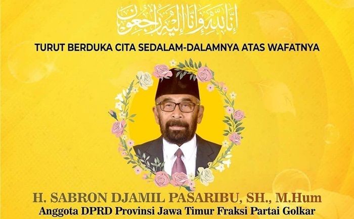 Sarmuji: Bang Sabron Kader Loyal dan Berdedikasi Tinggi Sarmuji: Bang Sabron Kader Loyal dan Berdedikasi Tinggi