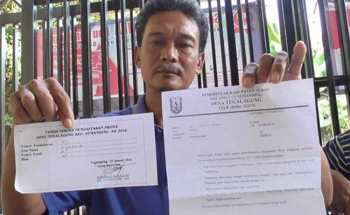Oknum Perangkat Desa Tegalagung Diduga Pungli Program Prona, Tarik 1 - 1,5 Juta Tiap Pengurusan Oknum Perangkat Desa Tegalagung Diduga Pungli Program Prona, Tarik 1 - 1,5 Juta Tiap Pengurusan