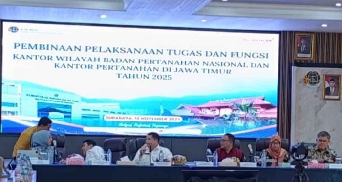 Hadiri Pembinaan Tugas Wilayah, Kantah Kota Pasuruan Fokus Digitalisasi dan Sertifikasi Wakaf