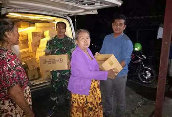 BPBD Tuban Salurkan Bantuan untuk Korban Banjir Merakurak