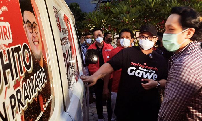 Ketua Umum DPN PKPI Serahkan Bantuan Mobil Ambulans Kepada Cabup Kediri Dhito Ketua Umum DPN PKPI Serahkan Bantuan Mobil Ambulans Kepada Cabup Kediri Dhito