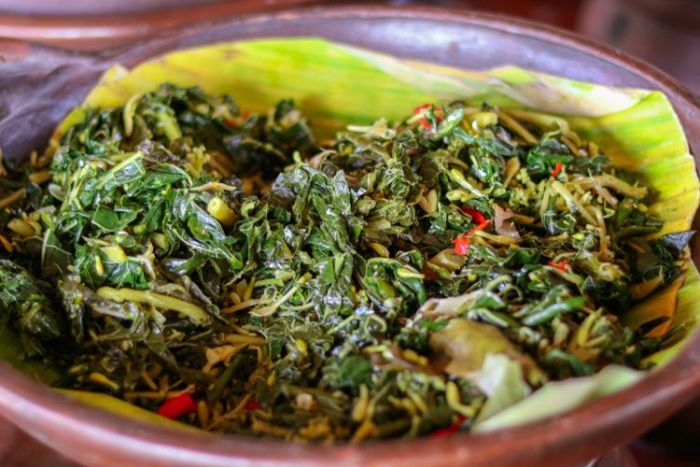 Cara Buat Tumis Daun Pepaya, Lengkapi dengan Kemangi dan Ikan Jambal Cara Buat Tumis Daun Pepaya, Lengkapi dengan Kemangi dan Ikan Jambal