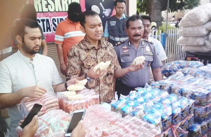 Mie Instan untuk Pakan Ternak Diolah jadi Camilan Manusia, 3 Warga Sidoarjo Ditangkap