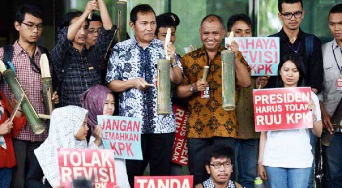 Pimpinan KPK Tabuh Kentongan, Tanda Bahaya Revisi UU KPK