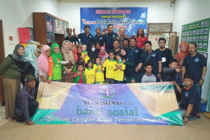 Wankum Rayakan Ulang Tahun ke-5 Bersama Yayasan Peduli Anak Kanker Indonesia Wankum Rayakan Ulang Tahun ke-5 Bersama Yayasan Peduli Anak Kanker Indonesia