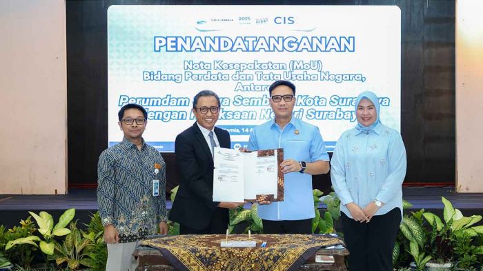 Perkuat Tata Kelola Air, Perumda Surya Sembada Teken MoU Hukum dengan Kejaksaan Perkuat Tata Kelola Air, Perumda Surya Sembada Teken MoU Hukum dengan Kejaksaan
