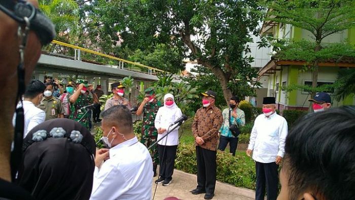 Jadi Vaksin Halal Pertama, Kiai Asep Pimpin Doa Seremoni Uji Klinik Vaksin Merah Putih