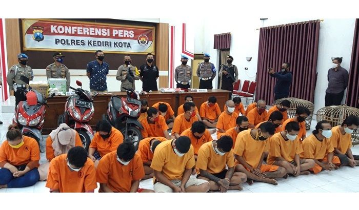Mei-Juni, Polres Kediri Kota Berhasil Ungkap 23 Kasus dan 26 Tersangka Mei-Juni, Polres Kediri Kota Berhasil Ungkap 23 Kasus dan 26 Tersangka