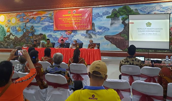 Kampanyekan Moderasi dan Toleransi Beragama, Kankemenag Tuban: Jangan Sampai Agama Jadi Alat Politik Kampanyekan Moderasi dan Toleransi Beragama, Kankemenag Tuban: Jangan Sampai Agama Jadi Alat Politik