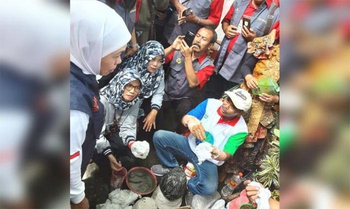Daur Ulang Popok Bekas, Gubernur Khofifah Puji Kreasi RCL Daur Ulang Popok Bekas, Gubernur Khofifah Puji Kreasi RCL