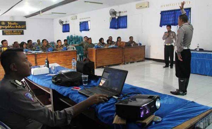 Tingkatkan Kualitas SDM, Polres Bondowoso Gembleng Anggota Satpol PP