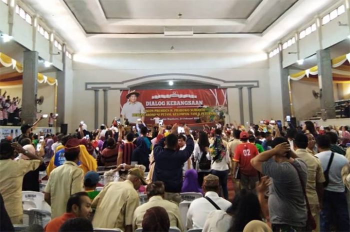 Di Mojokerto, Prabowo Janji Sejahterakan Petani Di Mojokerto, Prabowo Janji Sejahterakan Petani