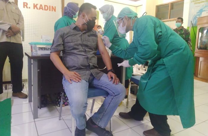 Tokoh Masyarakat dan Forkopimda Ngawi Jalani Suntik Vaksin Tahap Kedua