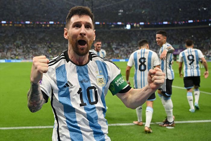 Hasil Piala Dunia 2022 Argentina vs Meksiko: Albiceleste Menang, Messi Samai Rekor Maradona