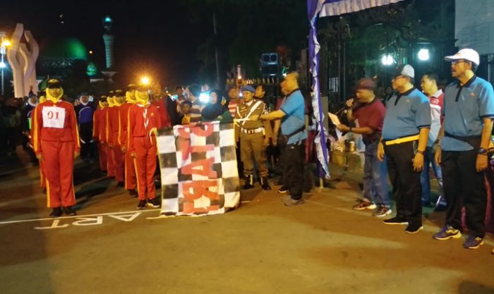 Kabupaten Pamekasan Gelar Gerak Jalan Palapa Peringati Hari Jadi ke-489 Tahun 2019