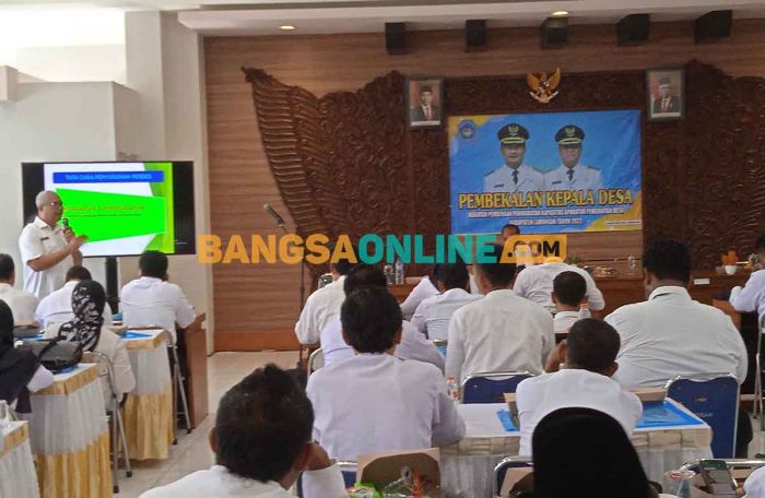 DPMD Lamongan Gelar Pembekalan untuk 125 Kepala Desa Terpilih DPMD Lamongan Gelar Pembekalan untuk 125 Kepala Desa Terpilih